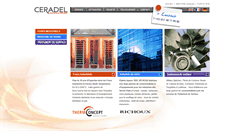 Desktop Screenshot of ceradelindustries.com